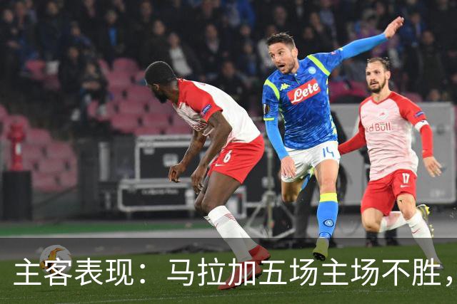 主客表现：马拉加五场主场不胜，皇家社会客场近三场不败